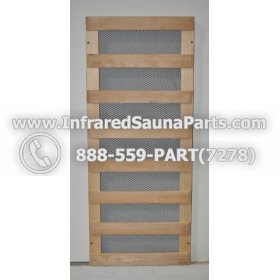 WOOD BACKRESTS - HEMLOCK WOOD BACKREST ( 33.2" X 14" ) 2