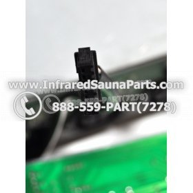 COMPLETE CONTROL POWER BOX WITH CONTROL PANEL - COMPLETE CONTROL POWER BOX CAL SAUNA INFRARED SAUNA STYLE 2 WITH TWO CONTROL PANELS 6