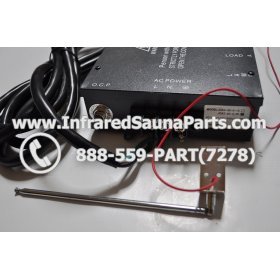 COMPLETE CONTROL POWER BOX 110V / 120V - COMPLETE CONTROL POWER BOX 110V / 120V SAUNAGEN INFRARED SAUNA  WITH 7 CIRCUIT BOARD PINS  6 FEMALE PLUGS 15