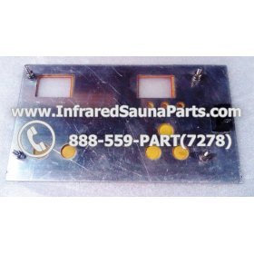 FACE PLATES - FACEPLATE FOR CIRCUIT BOARD VIDAL  INFRARED SAUNA 10J0460 3