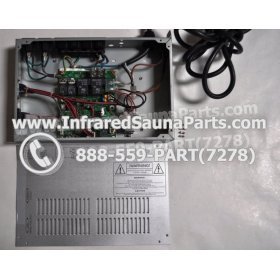 COMPLETE CONTROL POWER BOX 110V / 120V - COMPLETE CONTROL POWER BOX 110V / 120V HYDRA  INFRARED SAUNA STYLE 3 15