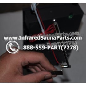 COMPLETE CONTROL POWER BOX 110V / 120V - COMPLETE CONTROL POWER BOX 110V  120V WITH 7 CIRCUIT BOARD PINS  6 FEMALE PLUGS SUPPLY WORLD INFRARED SAUNA 8