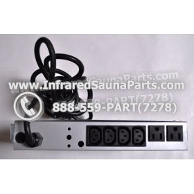COMPLETE CONTROL POWER BOX 110V / 120V - COMPLETE CONTROL POWER BOX 110V / 120V PRECISION THERAPY  INFRARED SAUNA STYLE 3 5