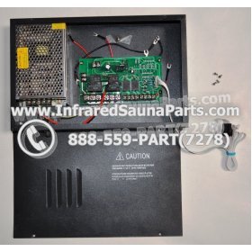 COMPLETE CONTROL POWER BOX 110V / 120V - COMPLETE CONTROL POWER BOX 110V / 120V WITH 8 CIRCUIT BOARD PINS SUPPLY WORLD INFRARED SAUNA 7