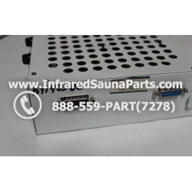 COMPLETE CONTROL POWER BOX 110V / 120V - COMPLETE CONTROL POWER BOX 110V / 120V CAL SAUNA STYLE 6 5