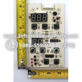 CIRCUIT BOARDS WITH  FACE PLATES - CIRCUIT BOARD WITH FACEPLATE AOK-SP4262B V03 BODIL SAUNA 3