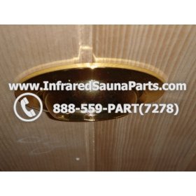 COMPLETE LIGHT ASSEMBLY 12V - COMPLETE LIGHT ASSEMBLY IN GOLD FINISH WITH BULB 12V 4