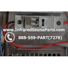 COMPLETE CONTROL POWER BOX 110V / 120V - COMPLETE CONTROL POWER BOX 110V / 120V WATERSTAR INFRARED SAUNA STYLE 1 11