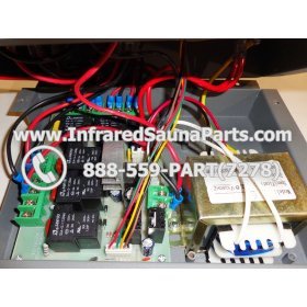 COMPLETE CONTROL POWER BOX 220V / 240V - COMPLETE CONTROL POWER BOX 220V / 240V FOR  INFRARED SAUNA 110v 120v  UNIVERSAL 6