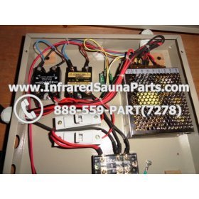 COMPLETE CONTROL POWER BOX 220V / 240V - COMPLETE CONTROL POWER BOX 220V / 240V WATERSTAR INFRARED SAUNA STYLE 9 2