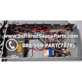 COMPLETE CONTROL POWER BOX 220V / 240V - COMPLETE CONTROL POWER BOX 220V / 240V JOSEN INFRARED SAUNA STYLE 2 9