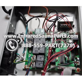 COMPLETE CONTROL POWER BOX 220V / 240V - COMPLETE CONTROL POWER BOX 220V / 240V WATERSTAR  INFRARED SAUNA STYLE 3 13