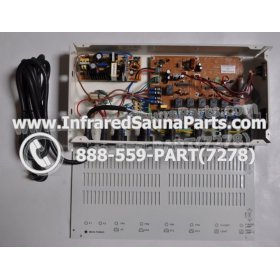 COMPLETE CONTROL POWER BOX 220V / 240V - COMPLETE CONTROL POWER BOX 220V / 240V SUNMATE INFRARED SAUNA STYLE 4 5
