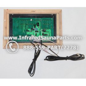 CIRCUIT BOARDS WITH  FACE PLATES - CIRCUIT BOARD WITH FACEPLATE ENLIGHTEN INFRARED SAUNA WITH USB MP3 PLAYER STYLE 2 MAIN 3