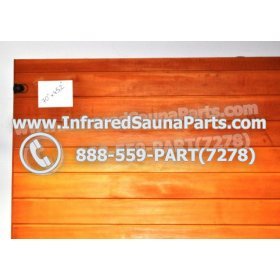 WOOD SAUNA WALLS - HEMLOCK WOOD SAUNA PANEL ( 70" x 45.2" ) 2