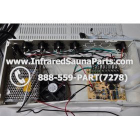 COMPLETE CONTROL POWER BOX 110V / 120V - COMPLETE CONTROL POWER BOX 110V / 120V GAIA INFRARED SAUNA STYLE 1 10