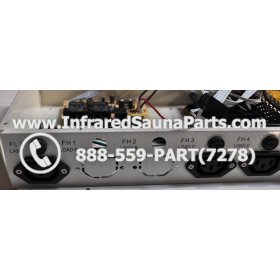 COMPLETE CONTROL POWER BOX WITH CONTROL PANEL - COMPLETE CONTROL POWER BOX JOSEN INFRARED SAUNA STYLE 1 WITH ONE CONTROL PANEL 14