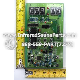 CIRCUIT BOARDS / TOUCH PADS - CIRCUIT BOARD  TOUCHPAD HOTWIND INFRARED SAUNA  06S065 3