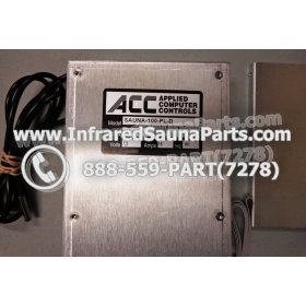 COMPLETE CONTROL POWER BOX WITH CONTROL PANEL - COMPLETE CONTROL POWER BOX ACC-100-PL-D WITH BLACK CONTROL PANEL 7