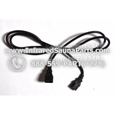 PLUG IN WIRES - PLUG IN WIRES - 1 FEMALE AND 1 MALE PLUG 1