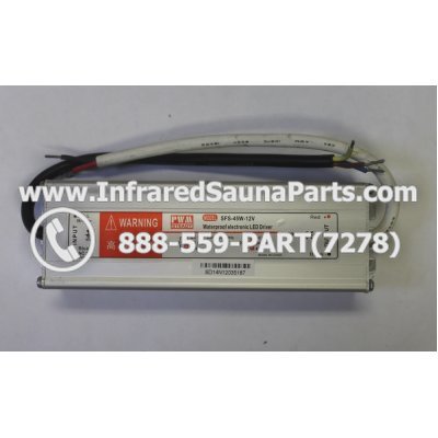 ADAPTERS / TRANSFORMERS - ADAPTERS TRANSFORMERS 110V /120V PWM STEADY SFS-45W-12V WATERPROOF 1