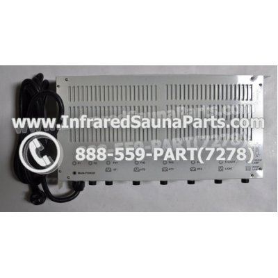 COMPLETE CONTROL POWER BOX 220V / 240V - COMPLETE CONTROL POWER BOX 220V / 240V CAL SAUNA  INFRARED SAUNA STYLE 4 1