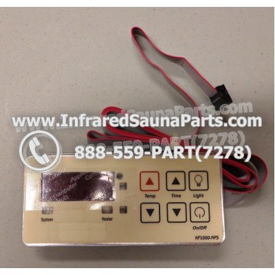 CIRCUIT BOARDS WITH  FACE PLATES - CIRCUIT BOARD  WITH FACEPLATE EZE INFRARED SAUNA WHITE 1