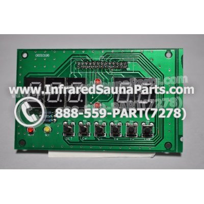 CIRCUIT BOARDS / TOUCH PADS - CIRCUIT BOARD  TOUCHPAD PRECISION THERAPY INFRARED SAUNA 06S10196 1